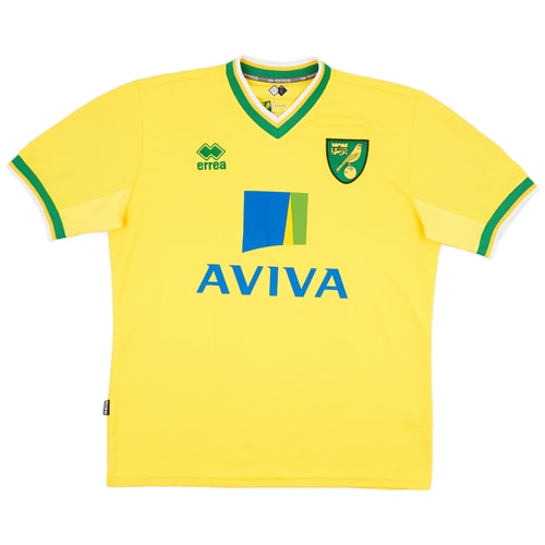2011-12 Norwich Home Shirt - 7/10 - (L)
