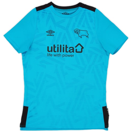 2019-20 Derby County Away Shirt - 8/10 - (XL.Boys)