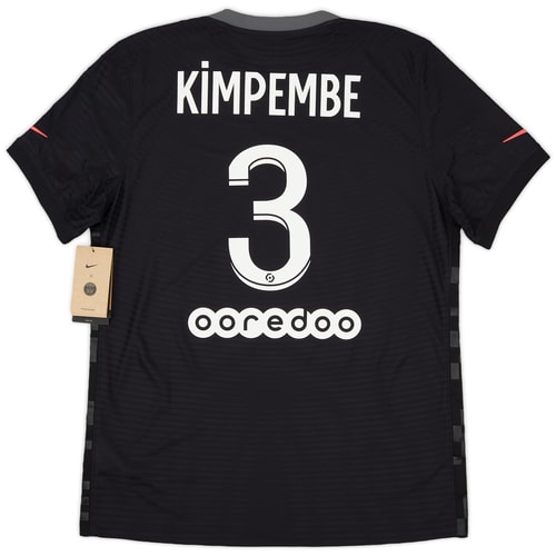 2021-22 Paris Saint-Germain Authentic Vaporknit Third Shirt Kimpembe #3 (L)