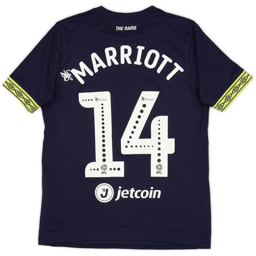 2018-19 Derby County Away Shirt Marriott #14 - 8/10 - (XL.Boys)