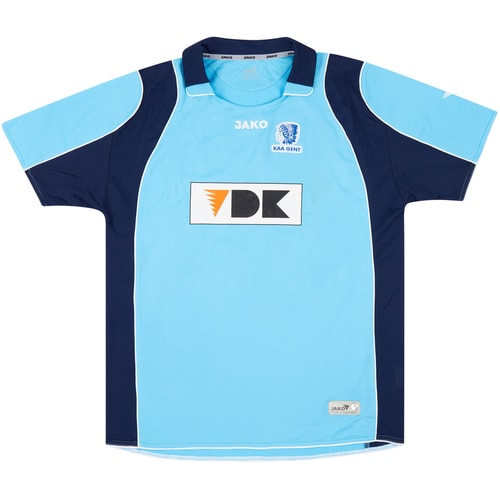 2007-08 KAA Gent Match Issue Home Shirt #16