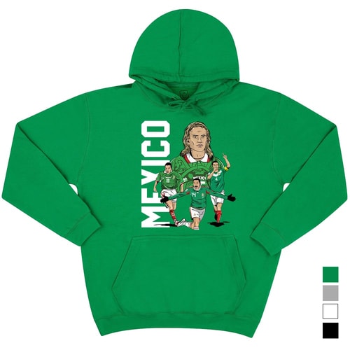 Mexico Bootleg Medley Graphic Hooded Top