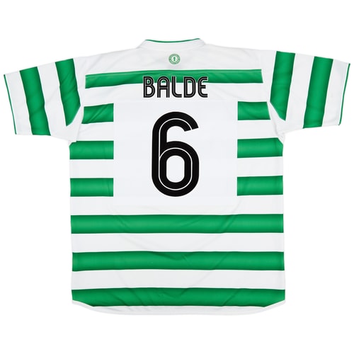 2003-04 Celtic Home Shirt Balde #6 - 9/10 - (XL)