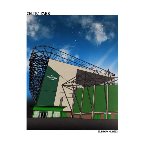 Celtic Park A3 Print/Poster