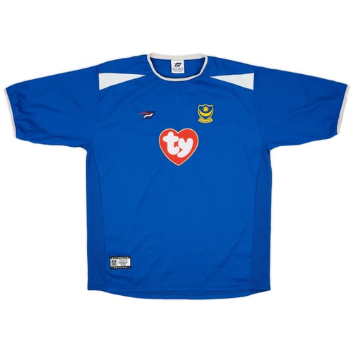 2003-05 Portsmouth Home Shirt - 8/10 - (L)