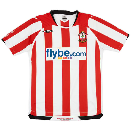 2008-10 Southampton Home Shirt - 5/10 - (M)