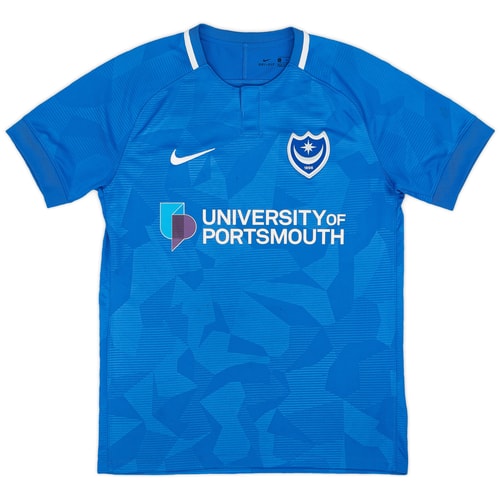 2018-19 Portsmouth Home Shirt - 6/10 - (M)