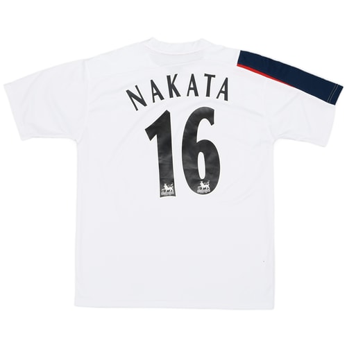 2005-07 Bolton Home Shirt Nakata #16 - 7/10 - (XL)