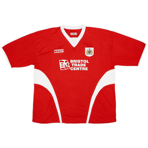 2005-06 Bristol City Home Shirt - 9/10 - (XL)