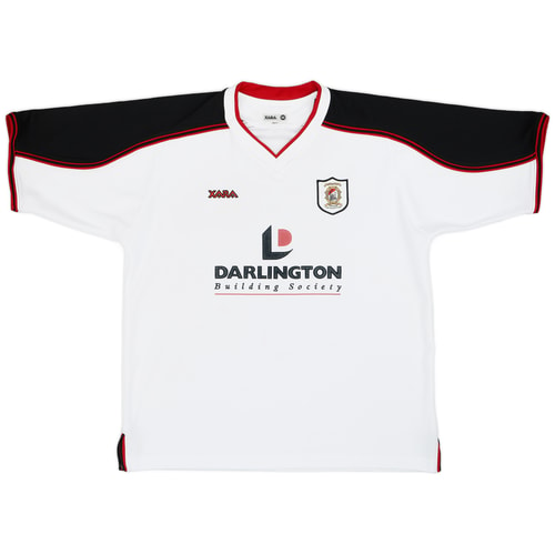 2002-03 Darlington Home Shirt - 9/10 - (L)	