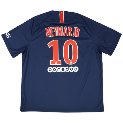 2018-19 Paris Saint-Germain Home Shirt Neymar Jr #10 - 10/10 - (XXL)