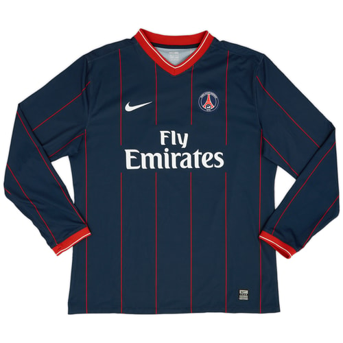 Paris Saint-Germain Away football shirt 2008 - 2009. Sponsored by