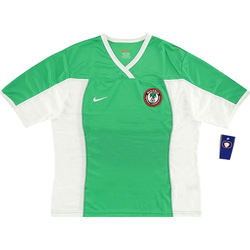 2000-01 Nigeria Women's Player Issue Home Shirt (Womens (XL))