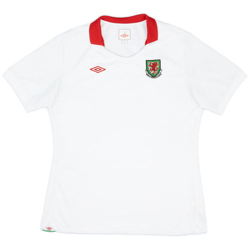 2010-11 Wales Away Shirt - 9/10 - (Women's L)