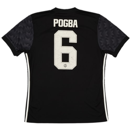 Manchester United 2016-17 Third Shirt L/S Pogba #6 (Excellent) XL – Classic  Football Kit