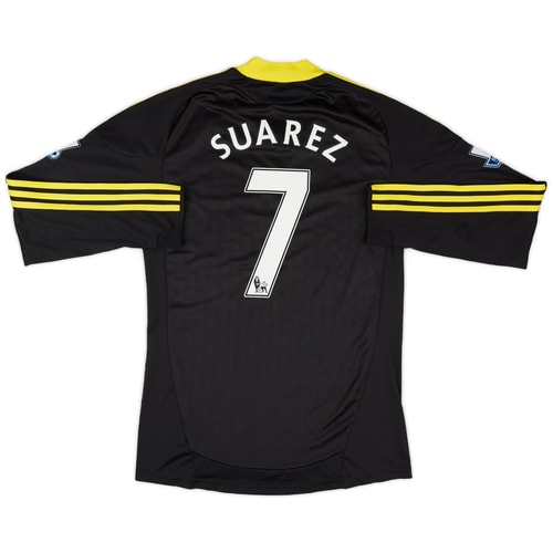 2010-11 Liverpool Third L/S Shirt Suarez #7 - 8/10 - (S)