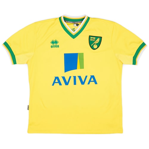 2011-12 Norwich Home Shirt - 6/10 - (S)