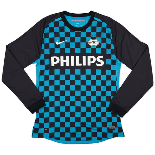 2011-13 PSV Player Issue Away L/S Shirt - 8/10 - (L)