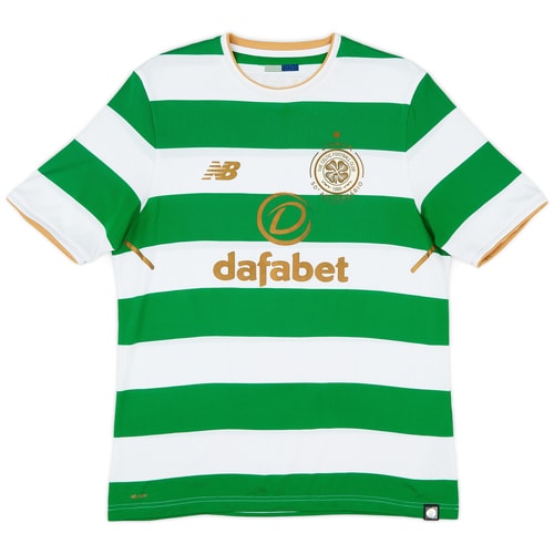 2017-18 Celtic 'Lisbon Lions 50th Anniversary' Authentic Home Shirt - 9/10 - (M)