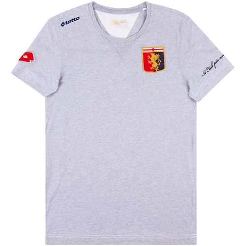 2013-14 Genoa Lotto Fan Leisure T-Shirt - 7/10 - (S)