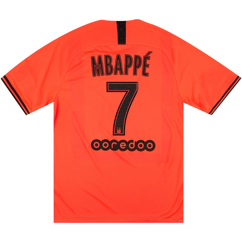 2019-20 Paris Saint-Germain Away Shirt Mbappe #7 (L)