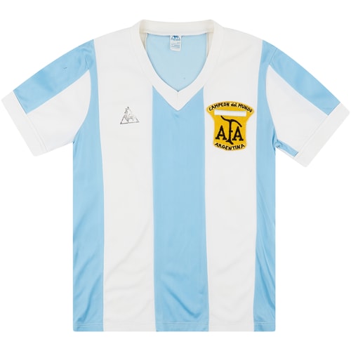 1980-82 Argentina 'Campeon del Mundo' Home Shirt - 7/10 - (M)