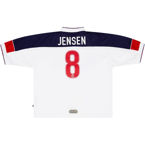 1999-01 Bolton Home Shirt Jensen #8 - 6/10 - (XL)