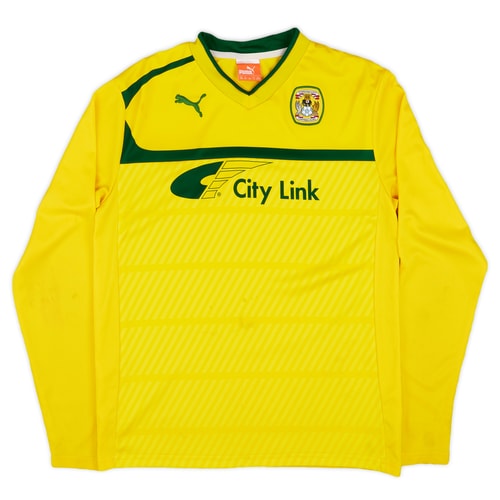2012-13 Coventry Away L/S Shirt - 5/10 - (XL.Boys)