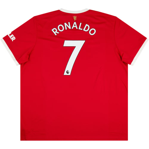 2021-22 Manchester United Home Shirt Ronaldo #7 (3XL)
