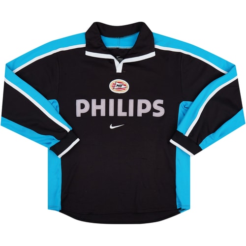 1999-01 PSV Player Issue Away L/S Shirt - 5/10 - (S)