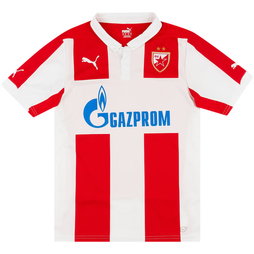 2015-16 Red Star Belgrade Home Shirt - 9/10 - (M)