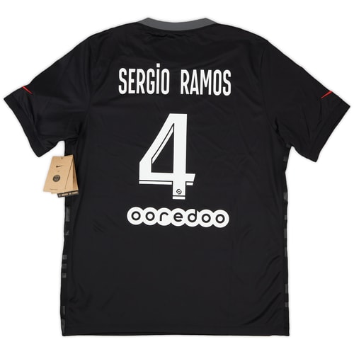 2021-22 Paris Saint-Germain Third Shirt Sergio Ramos #4 - (L)