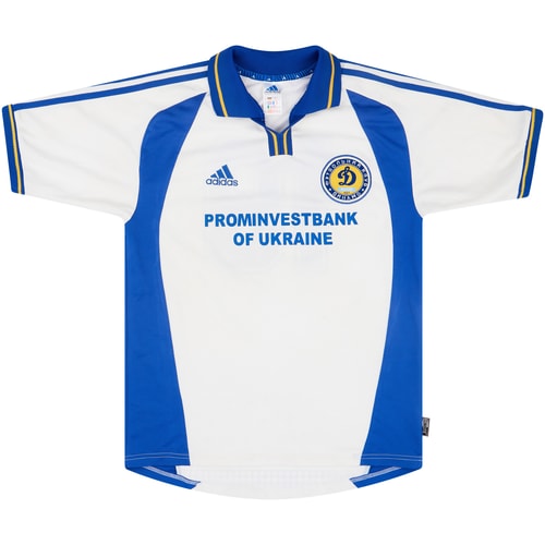 2001-02 Dynamo Kyiv Home Shirt #19 - 5/10 - (S)