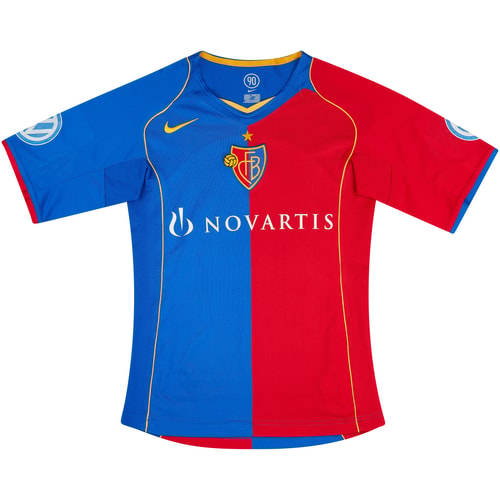 2004-05 FC Basel Home Shirt - 6/10 - (XS)