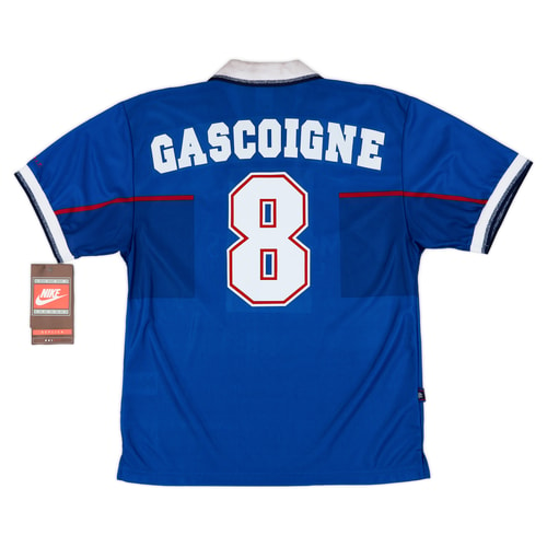 1997-99 Rangers Home Shirt Gascoigne #8 (M)