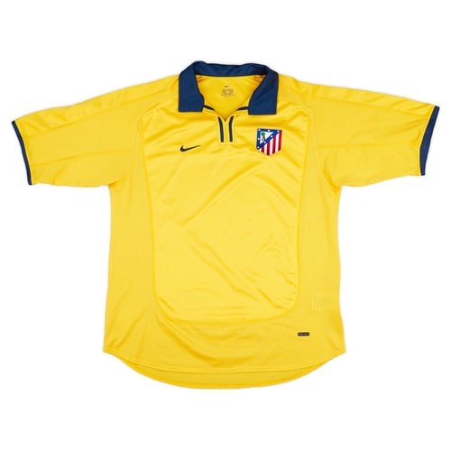 2001-02 Atletico Madrid Third Shirt - 9/10 - (L)