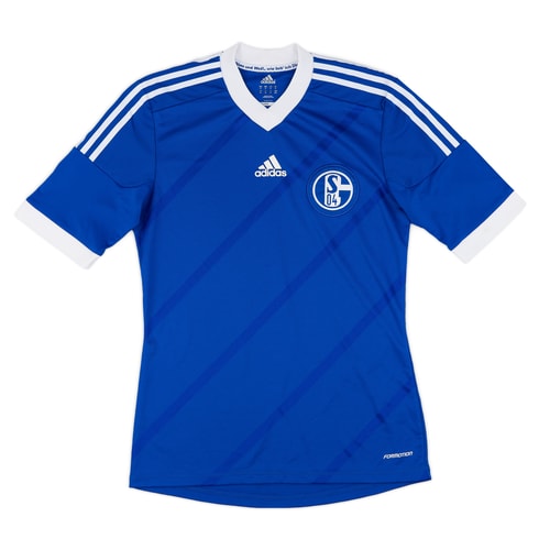 2012-14 Schalke Authentic Home Shirt - 8/10 - (M)