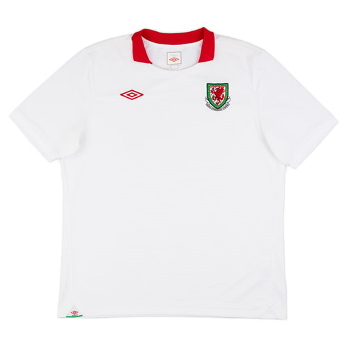 2010-11 Wales Away Shirt - 8/10 - (XL)