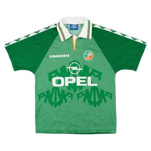 1996-98 Ireland Home Shirt - 8/10 - (M)