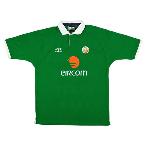 2000-01 Ireland Home Shirt - 9/10 - (XL)