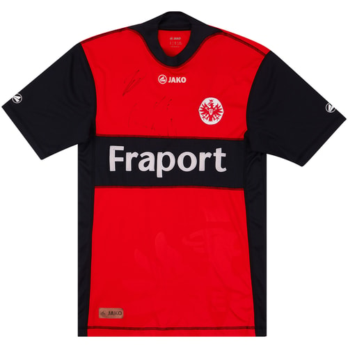2009-10 Eintracht Frankfurt Signed Home Shirt (Very Good) XS