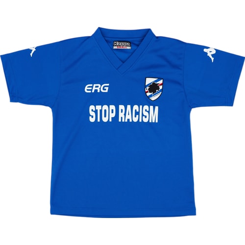 2014-15 Sampdoria Kappa training shirt - 9/10 - (S)