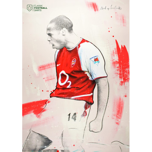 2002-04 Arsenal Henry CFS x AoF A3 Print/Poster