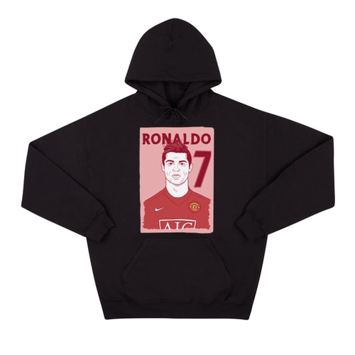 2007-09 Manchester United Ronaldo #7 Premier League Icons Hooded Top