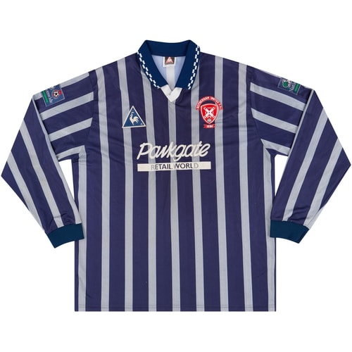 1996-97 Rotherham Match Issue Away L/S Shirt #13
