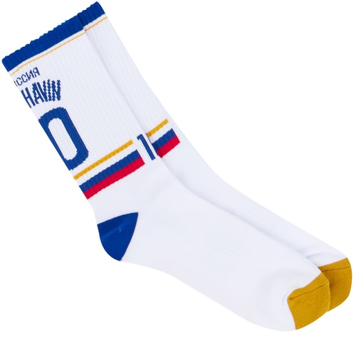 2008 Russia Home Arshavin #10 Crew Socks