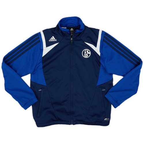 2007-08 Schalke adidas Track Jacket - 8/10 - (M.Boys)