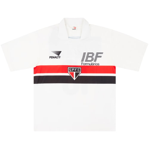 1990 Sao Paulo Home Shirt #10 (Excellent) L