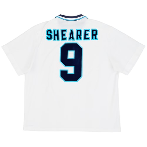 1995-97 England Home Shirt Shearer #9 - 9/10 - (XXL)