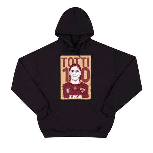 2001-02 Roma Totti #10 Serie A Icons Hooded Top